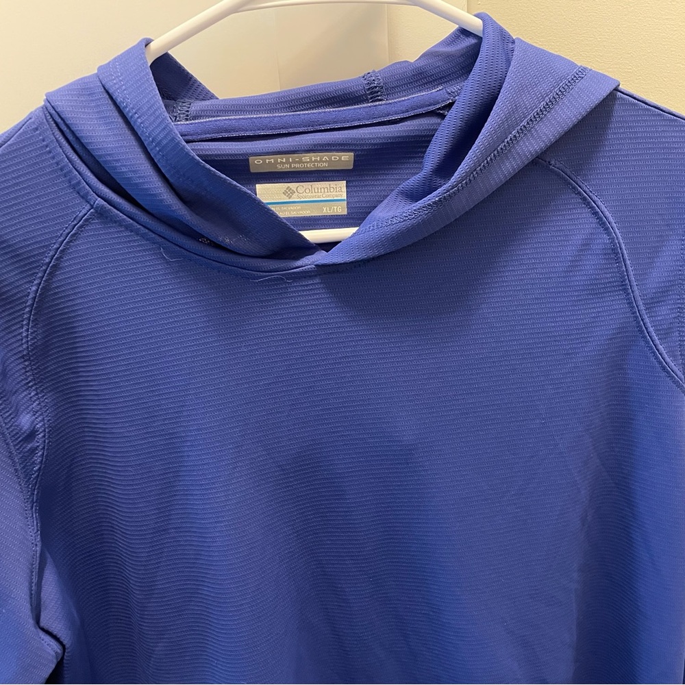P Columbia, Omni, shade, sun, protection, hoodie size extra large